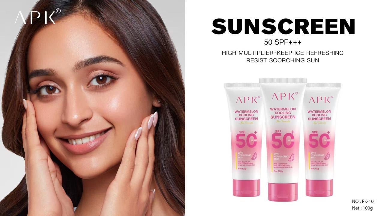 APK Waterproof Whitening Sunscreen Cream