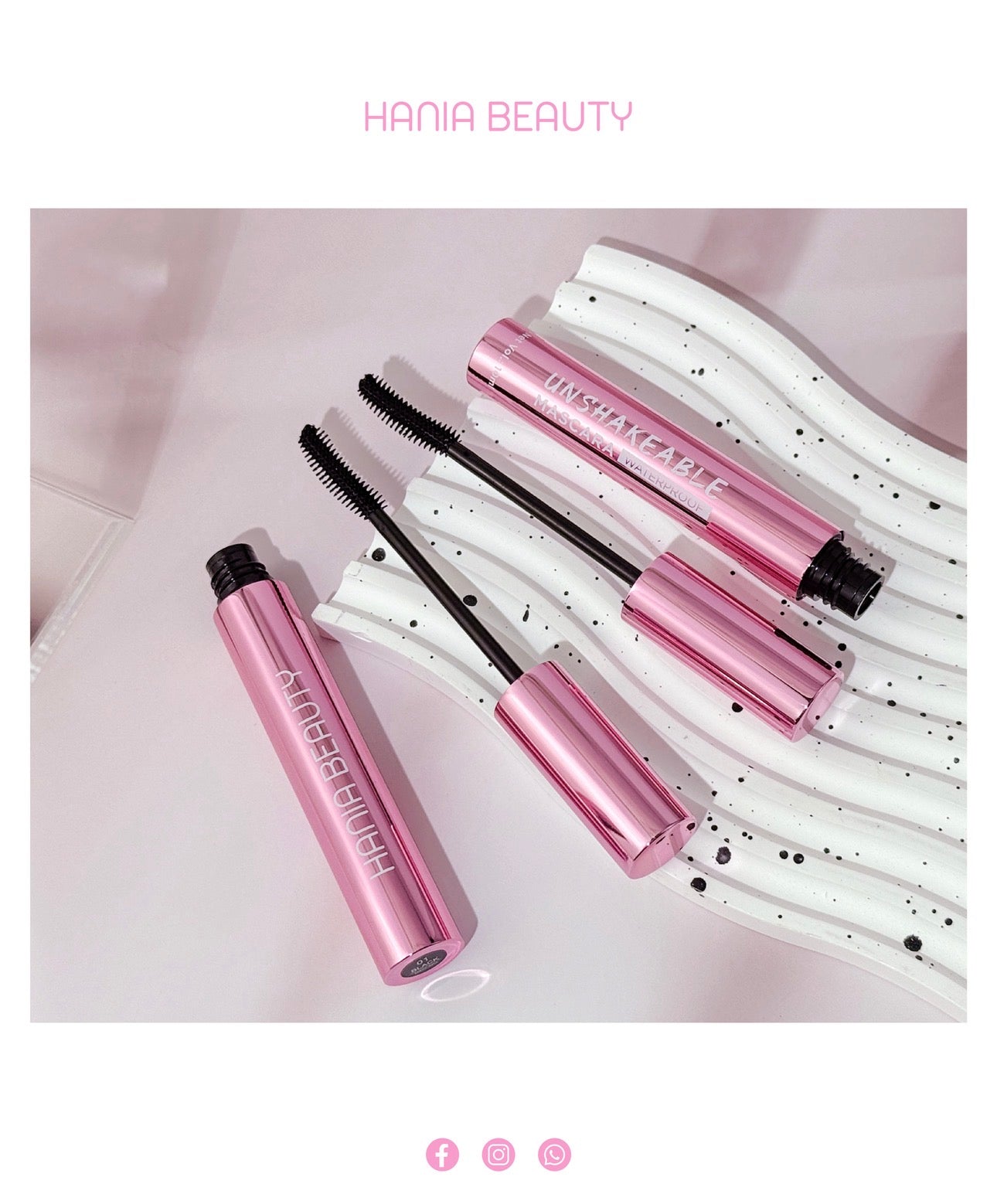 Hania Beauty Waterproof Longlasting Curling Mascara