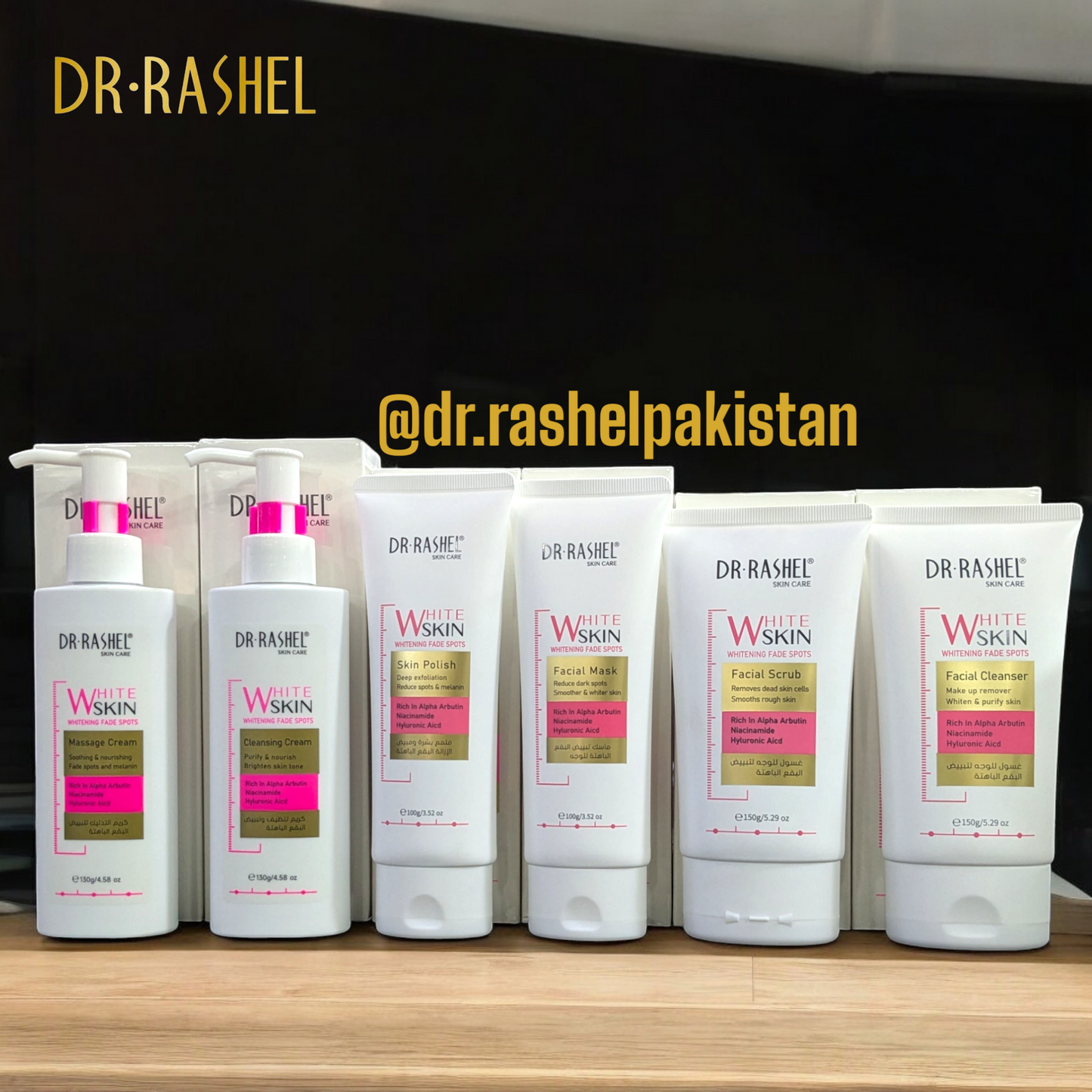Dr Rashel Whitening Fade Facial Set