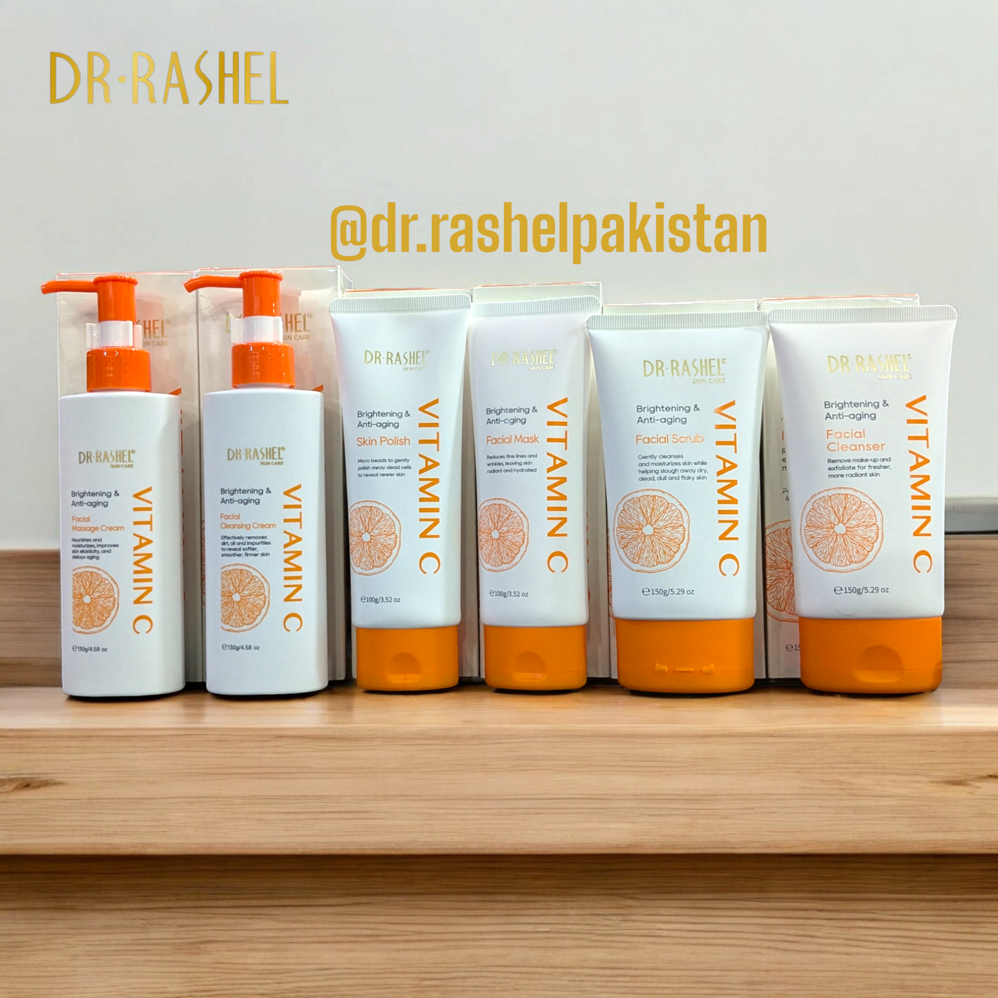 Dr Rashel Vitamin-C Brightening Facial Set