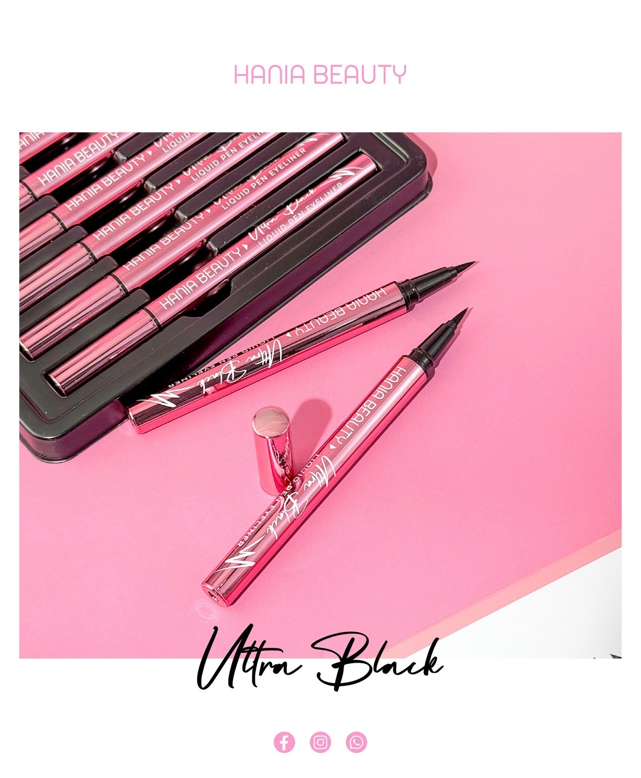 Hania Beauty Longlasting Waterproof Marker Eyeliner