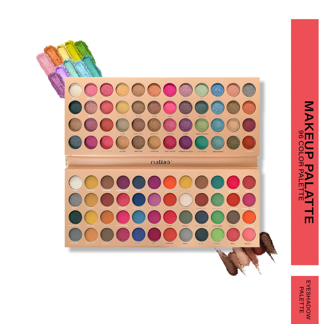 Maliao 96 Color Eyeshadow Makeup Palette - Create Limitless Eye Looks
