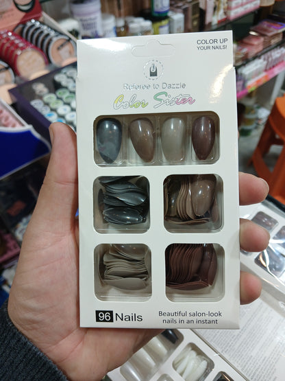 96 Pieces Nails Set