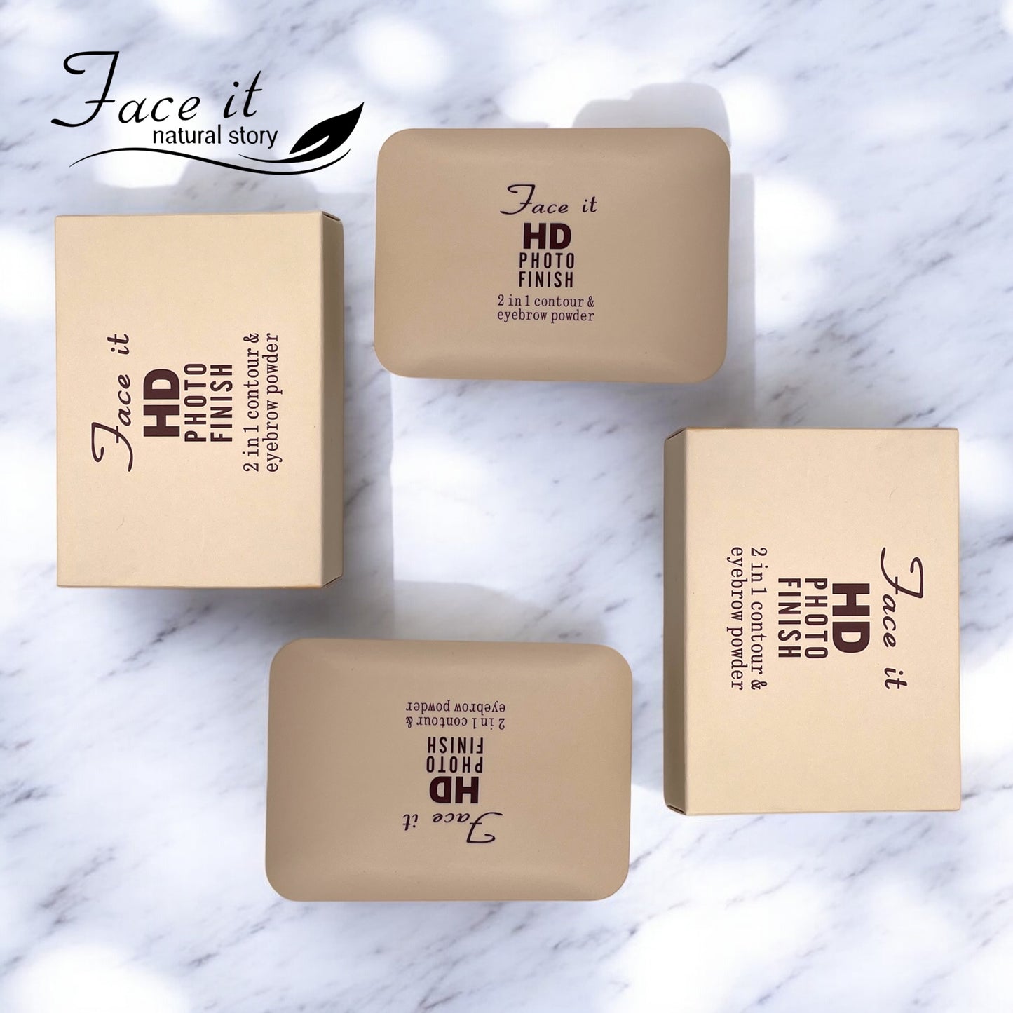 Faceit HD Photo Finish 2in1 Contour + Eyebrow Powder