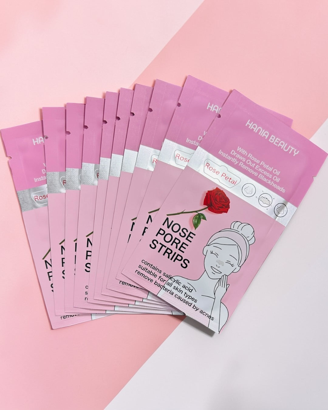 Hania Beauty Nose Pore Strips Pack of 10