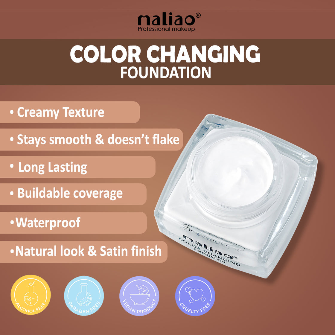 Maliao Color Changing Foundation