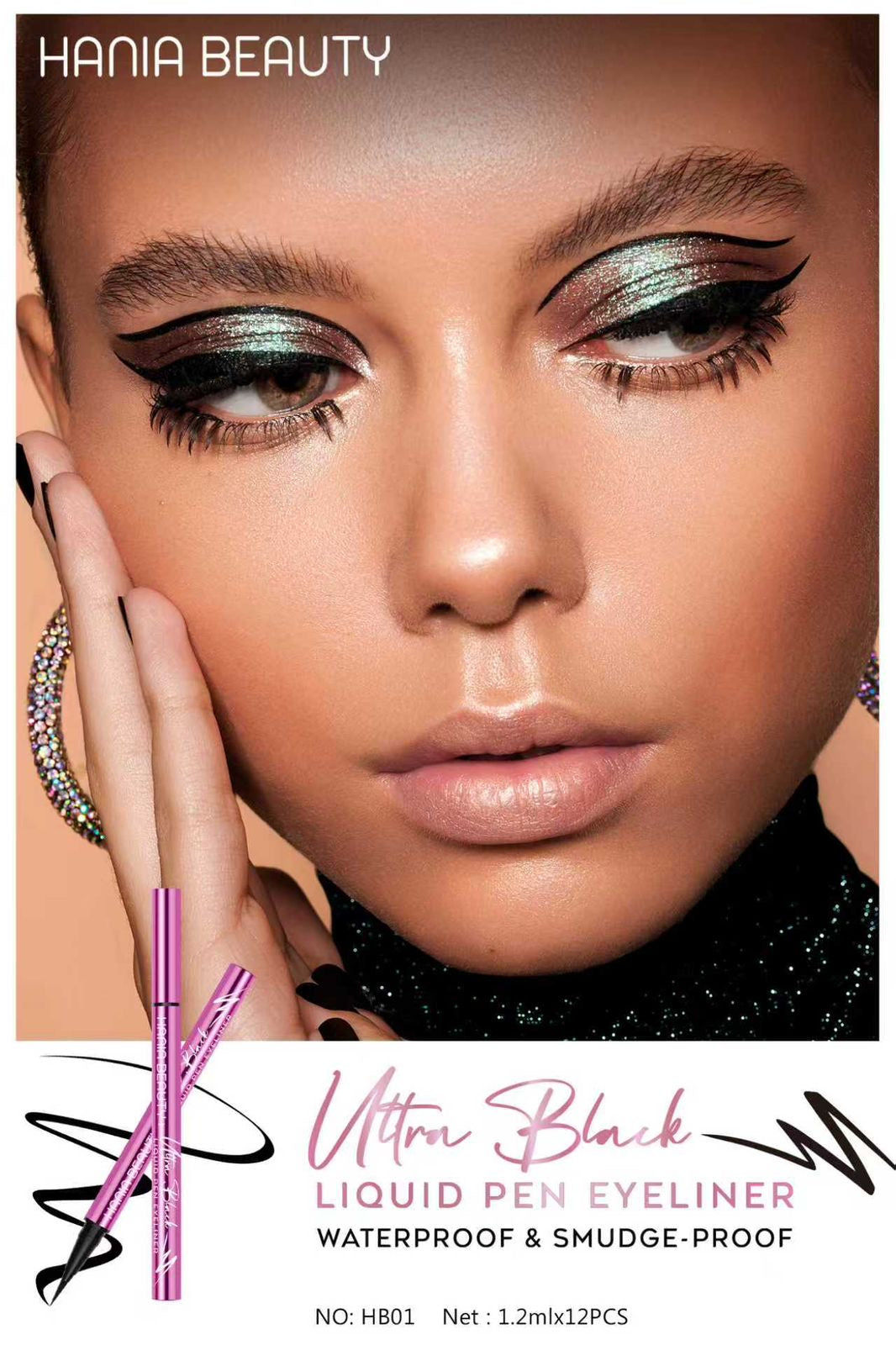 Hania Beauty Longlasting Waterproof Marker Eyeliner