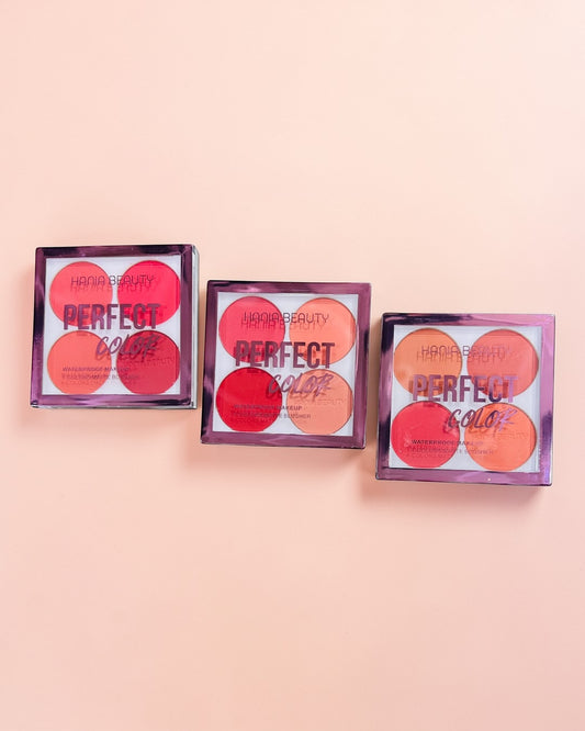 Hania Beauty 4 Color Blushon Kit