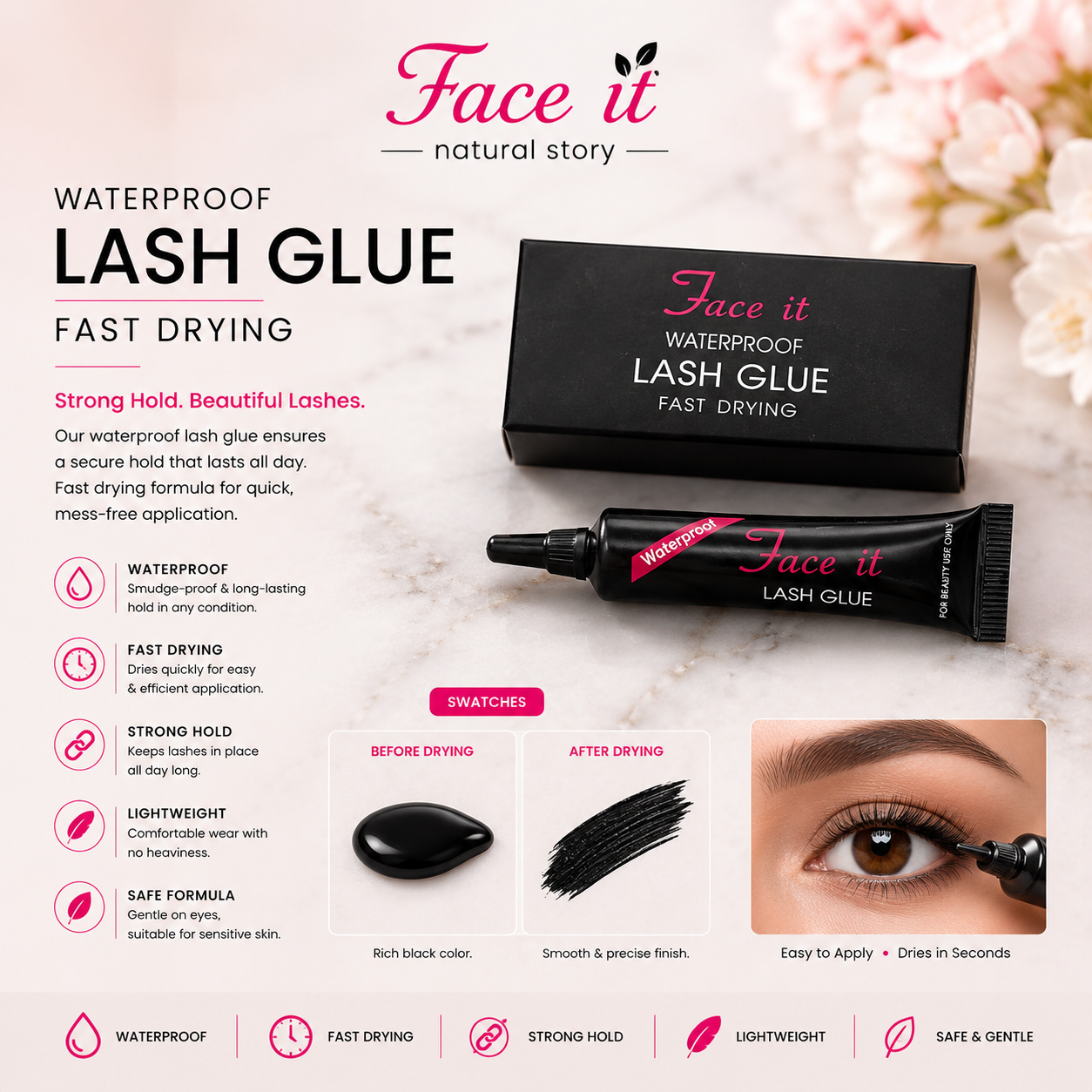 Faceit Strong Hold Eyelash Glue