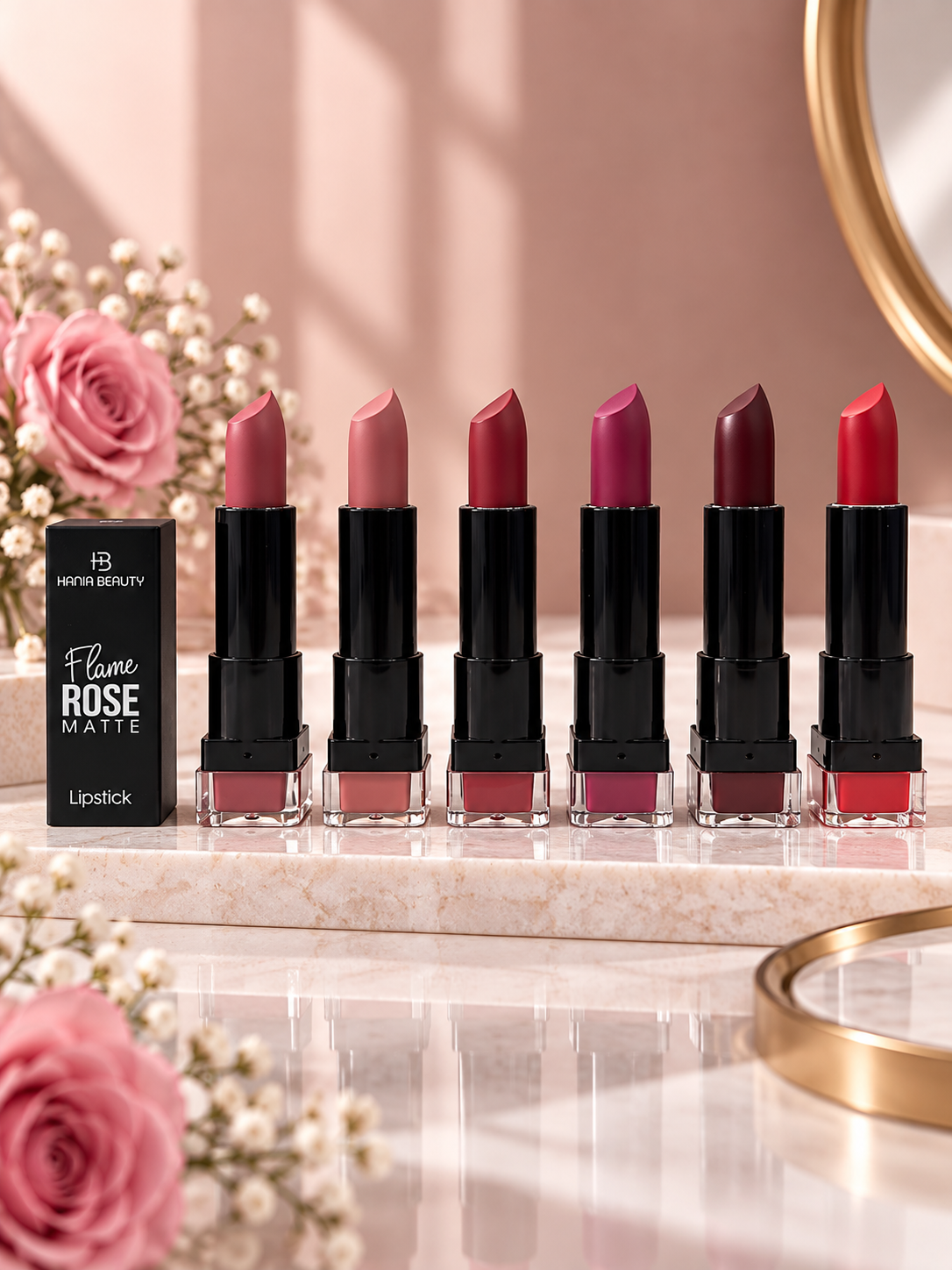 Hania Beauty Flame Matte Lipstick