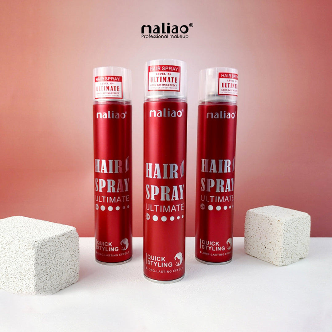Maliao Ultimate Hair Spray - Quick Styling, Long-Lasting Effect | Hair Spray for Men | Hair Styling | Hair Setting Spray | Hair Fixing Spray | Strong Hold