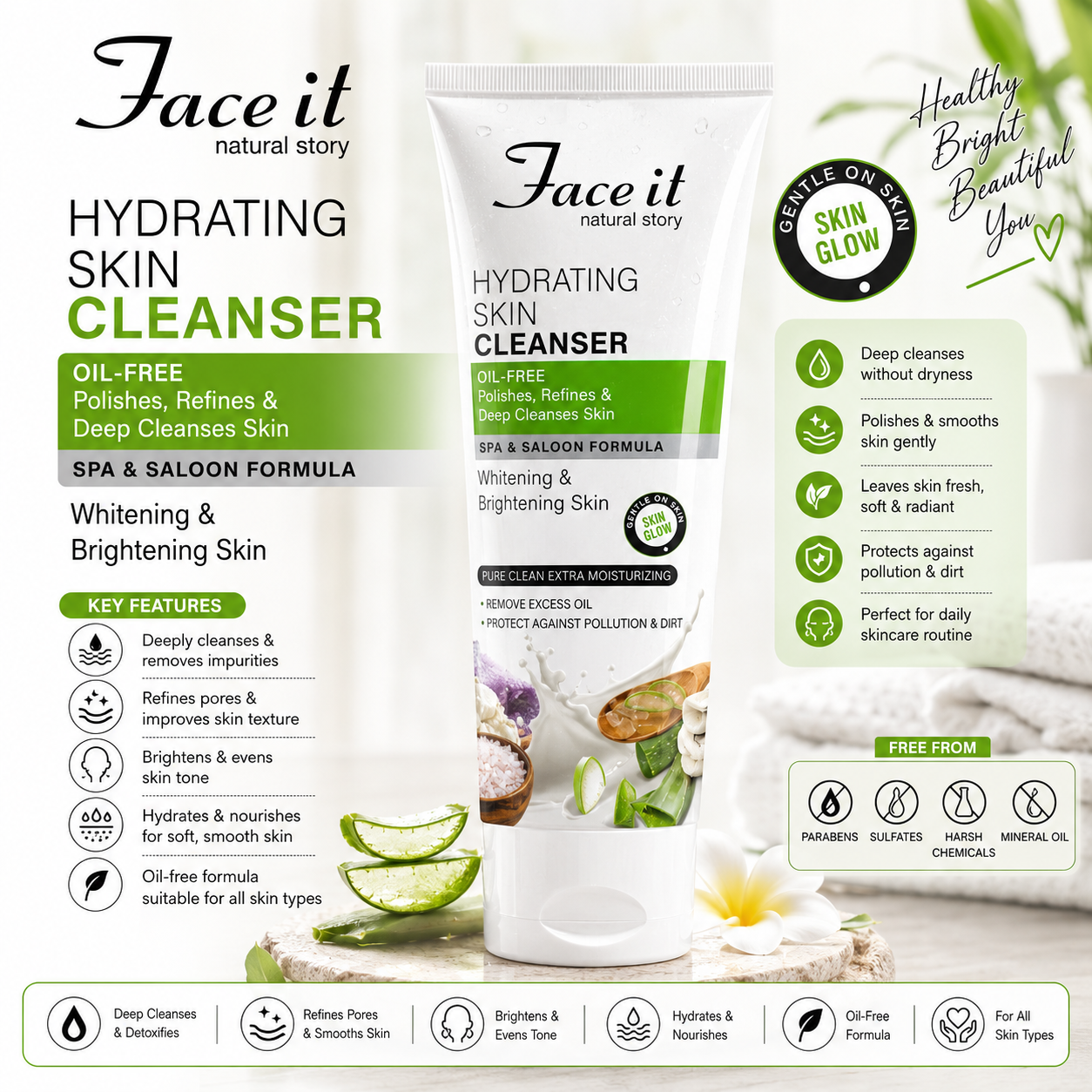 Faceit Hydrating Organic Facial