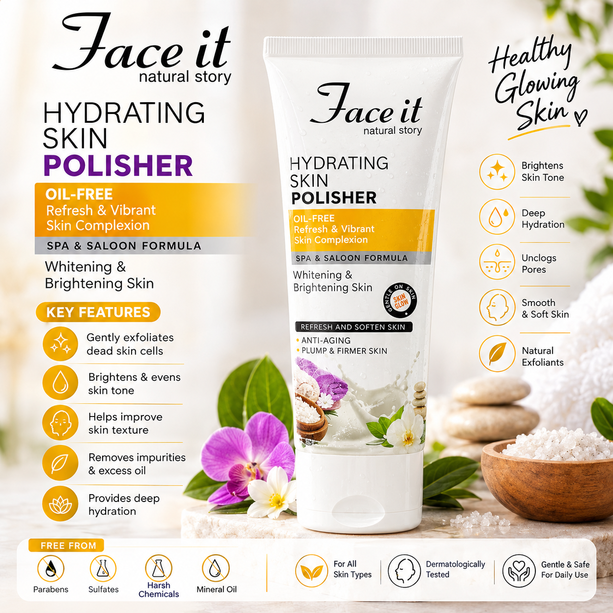 Faceit Hydrating Organic Facial