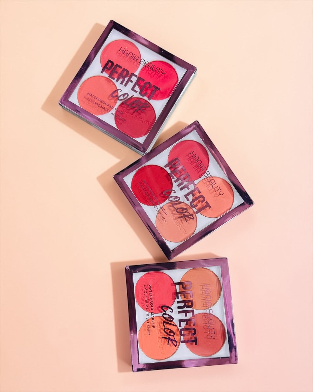 Hania Beauty 4 Color Blushon Kit