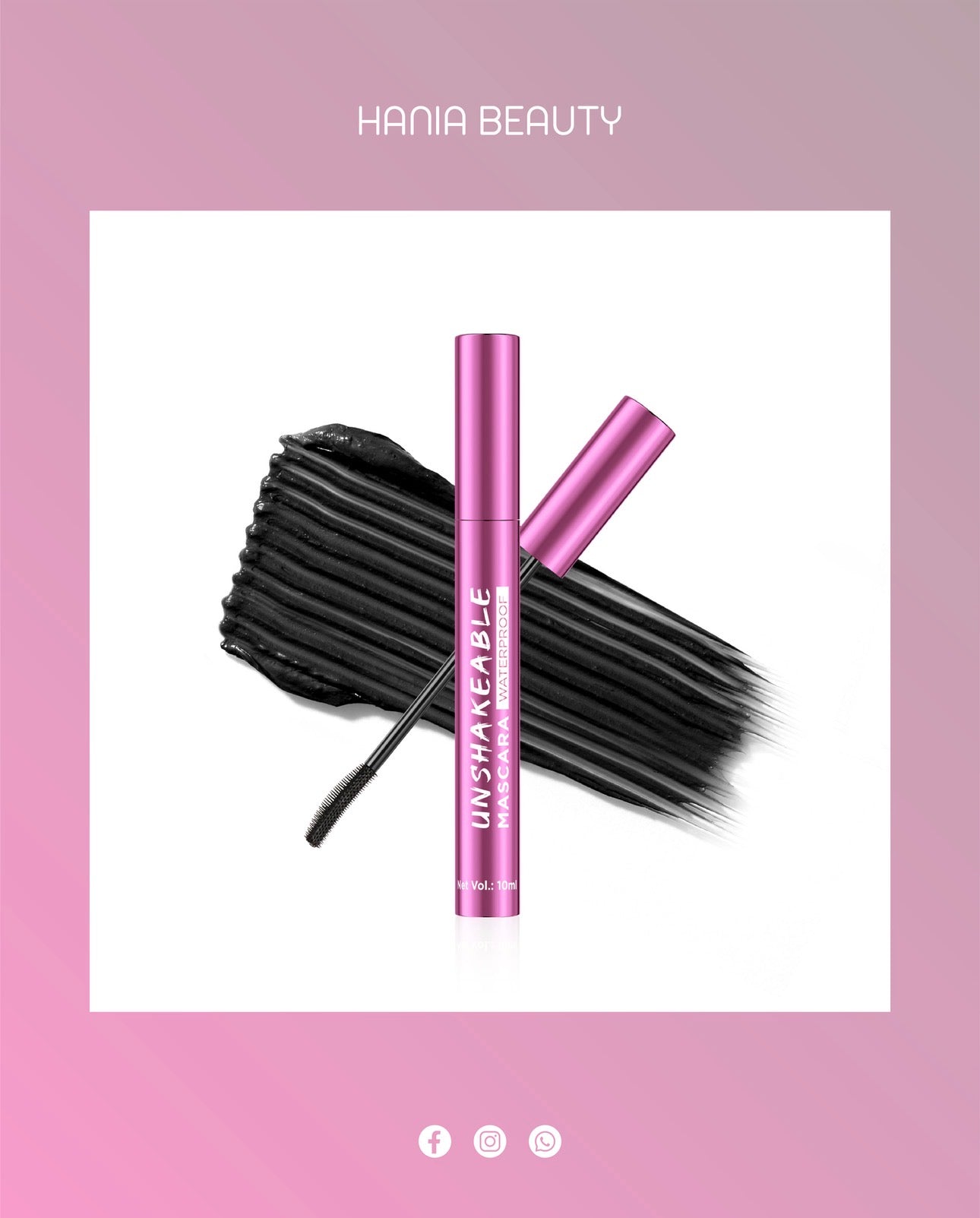 Hania Beauty Waterproof Longlasting Curling Mascara