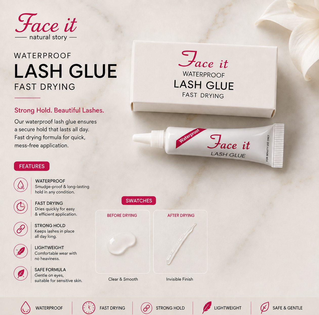 Faceit Strong Hold Eyelash Glue
