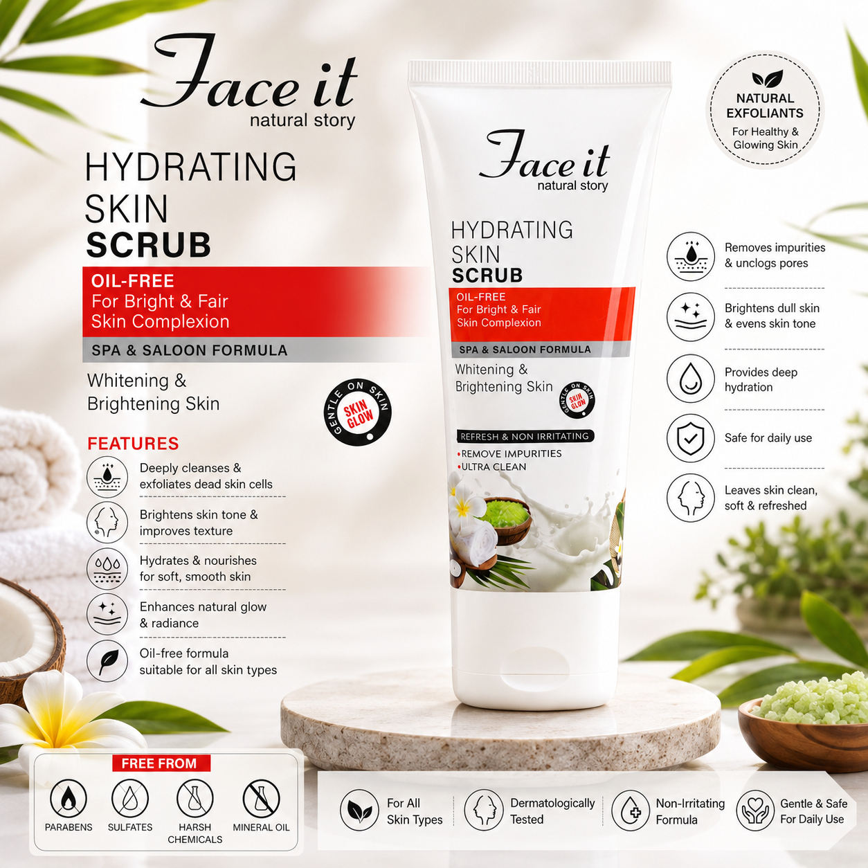 Faceit Hydrating Organic Facial
