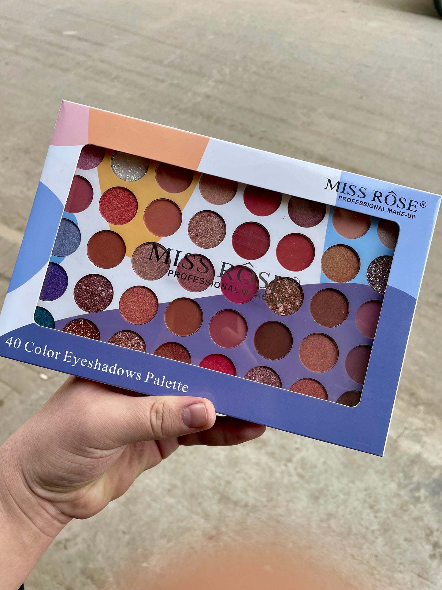 Miss Rose 40 Color Eyeshadow Palette