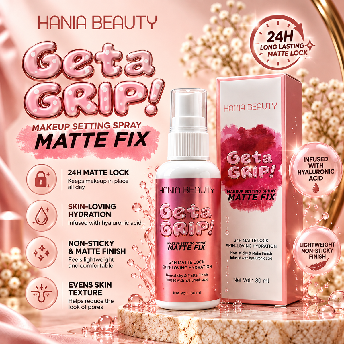Hania Beauty Makeup Setting Spray