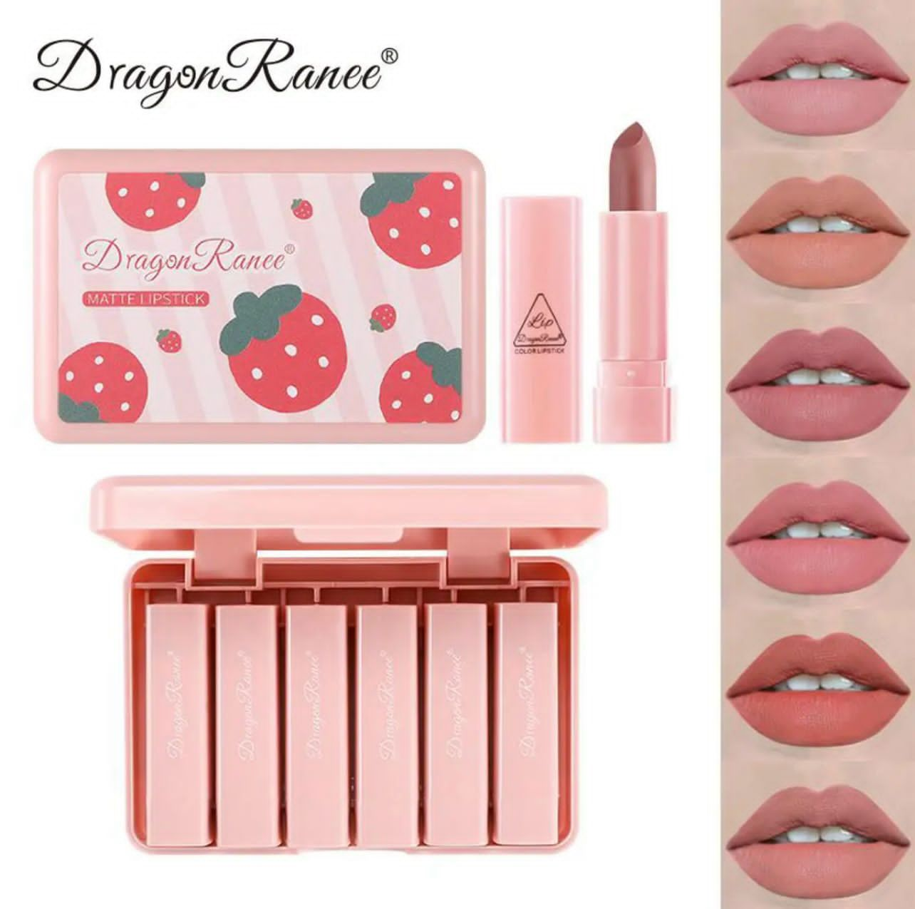 DRAGON RANEE MATTE LIPSTICK SET OF 6