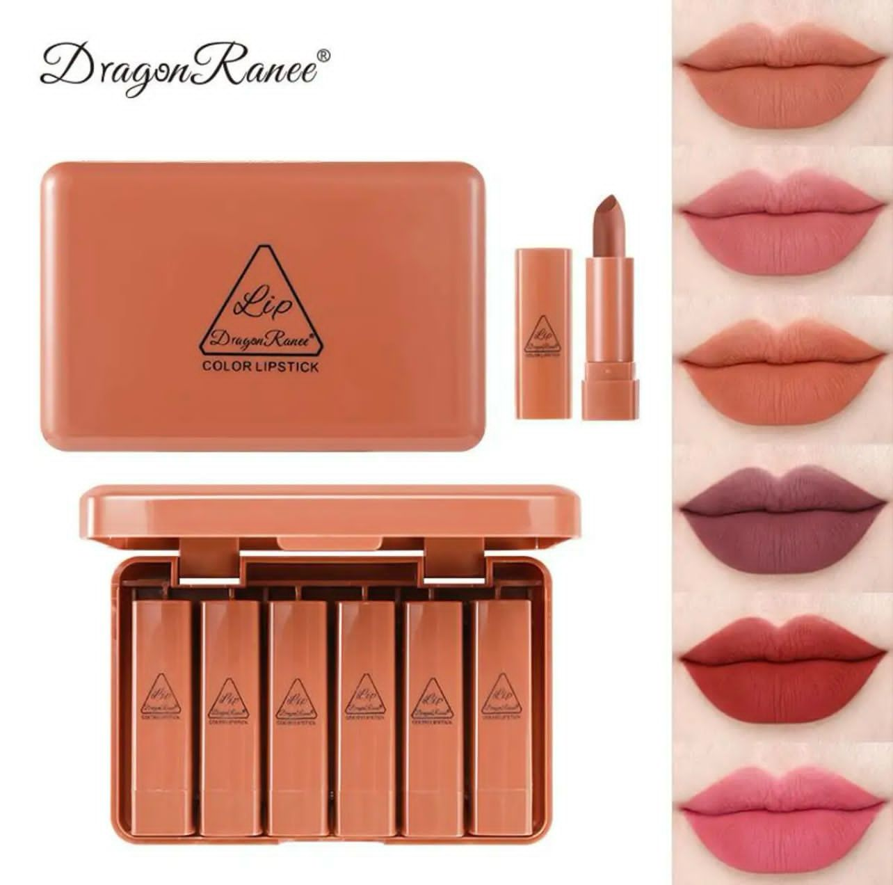 DRAGON RANEE 6 COLOR LIPSTICK SET