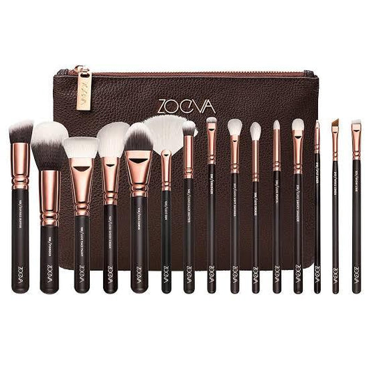 ZOEVA Makeup Brushes With Pouch