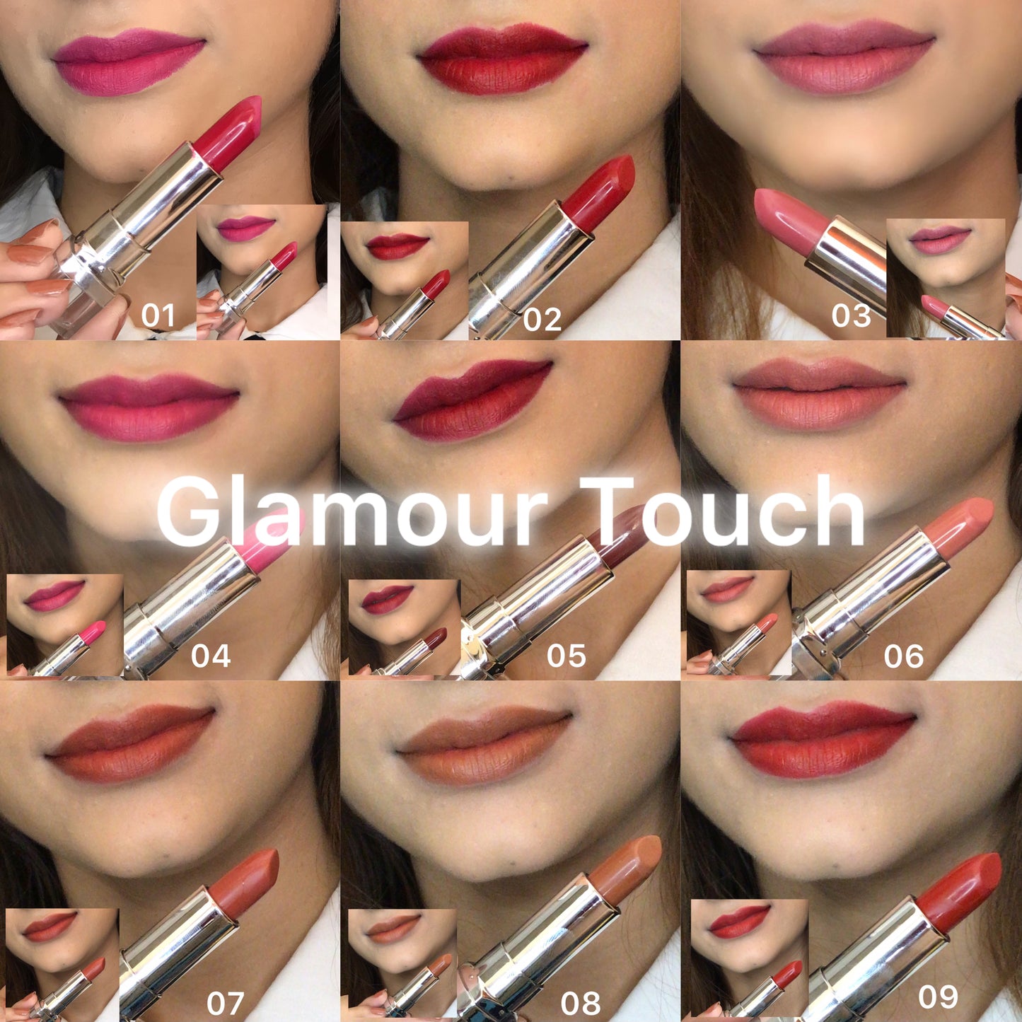 Glamour Touch Matte Lipstick