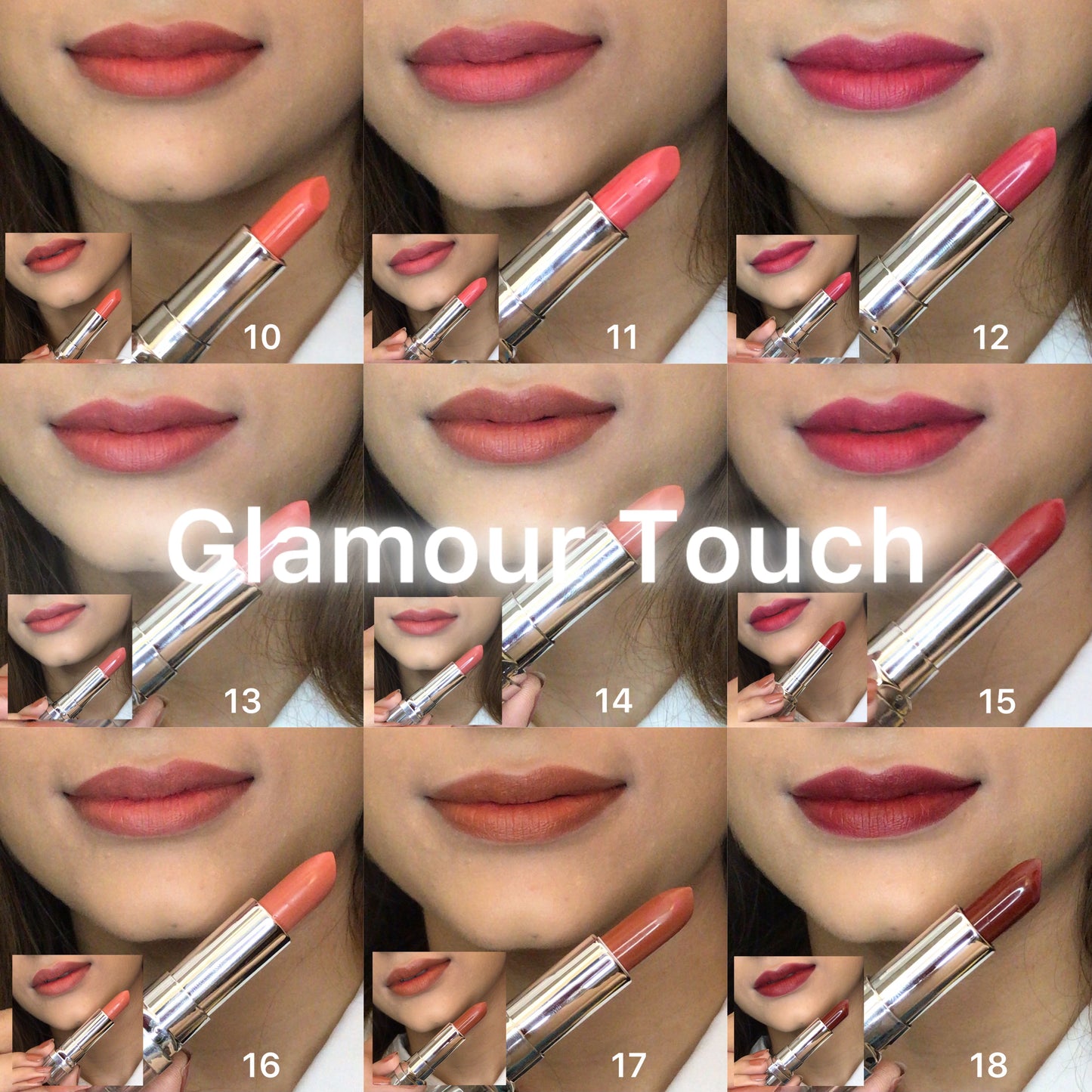 Glamour Touch Matte Lipstick