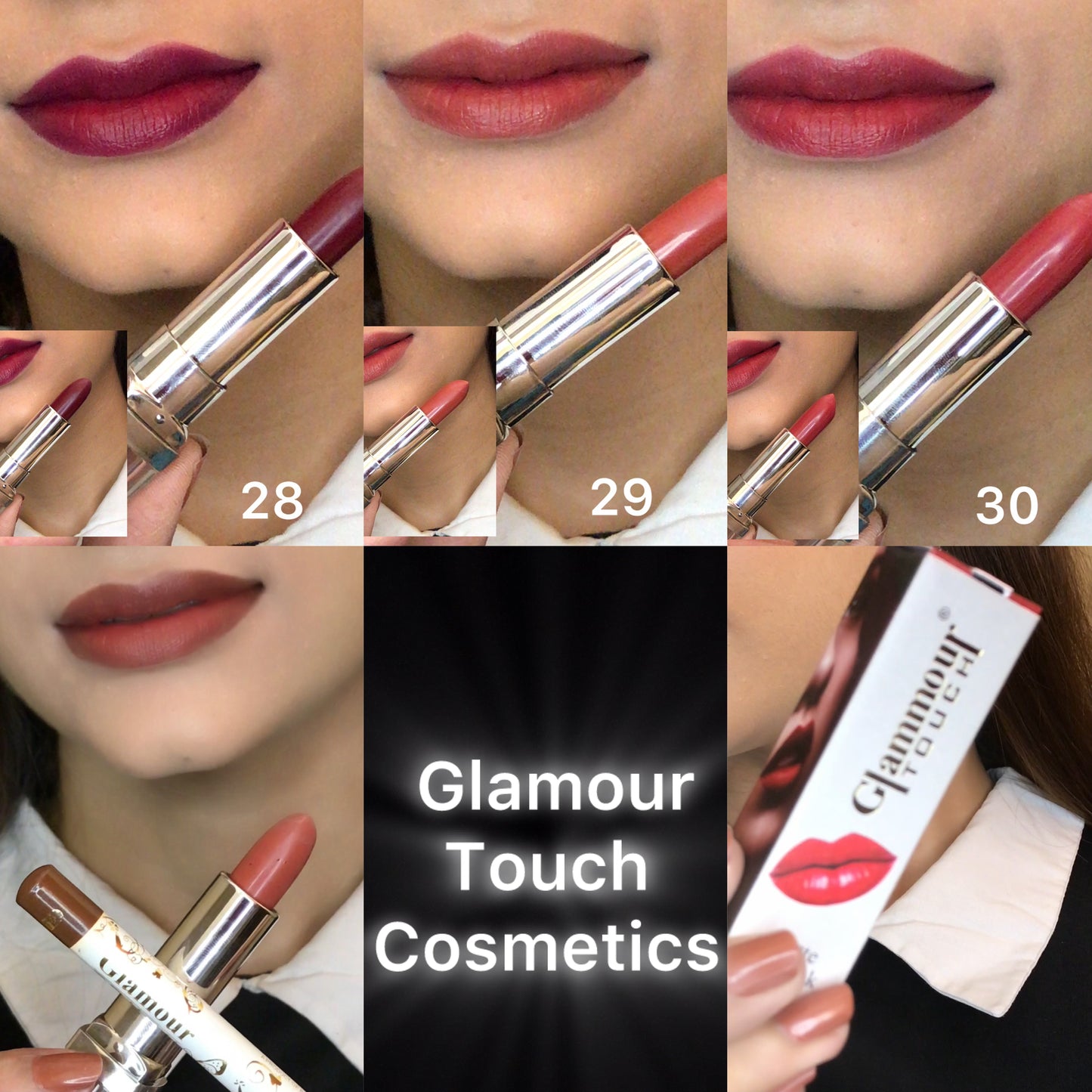 Glamour Touch Matte Lipstick