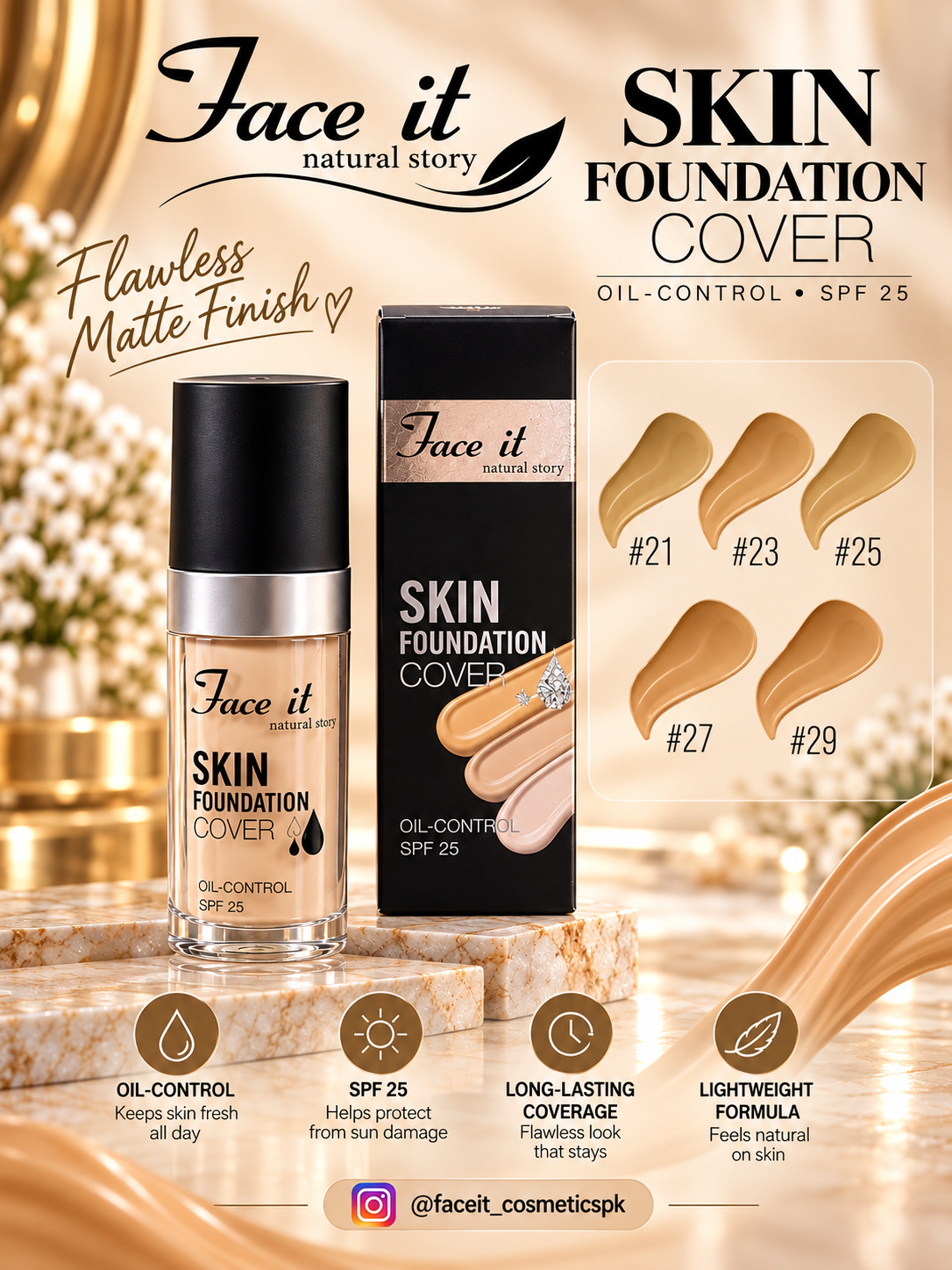 Faceit Skin Foundation Cover