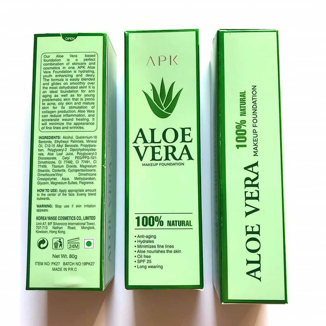 APK Aloevera Foundation With Spf25