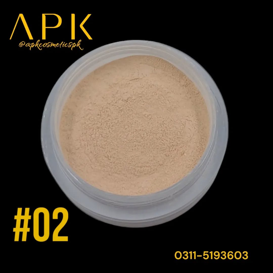 APK InLove SuperSmooth Light Crystal Mineral Loose Powder