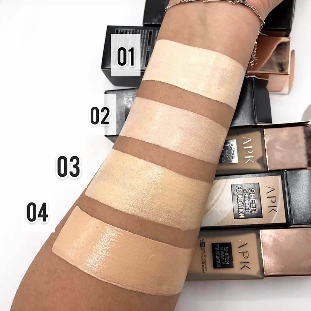 APK Sheer Shimmer Foundation