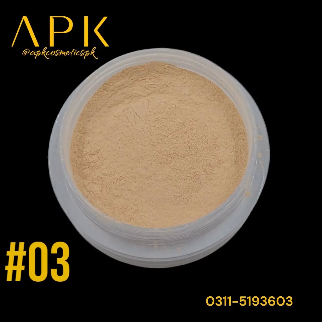 APK InLove SuperSmooth Light Crystal Mineral Loose Powder