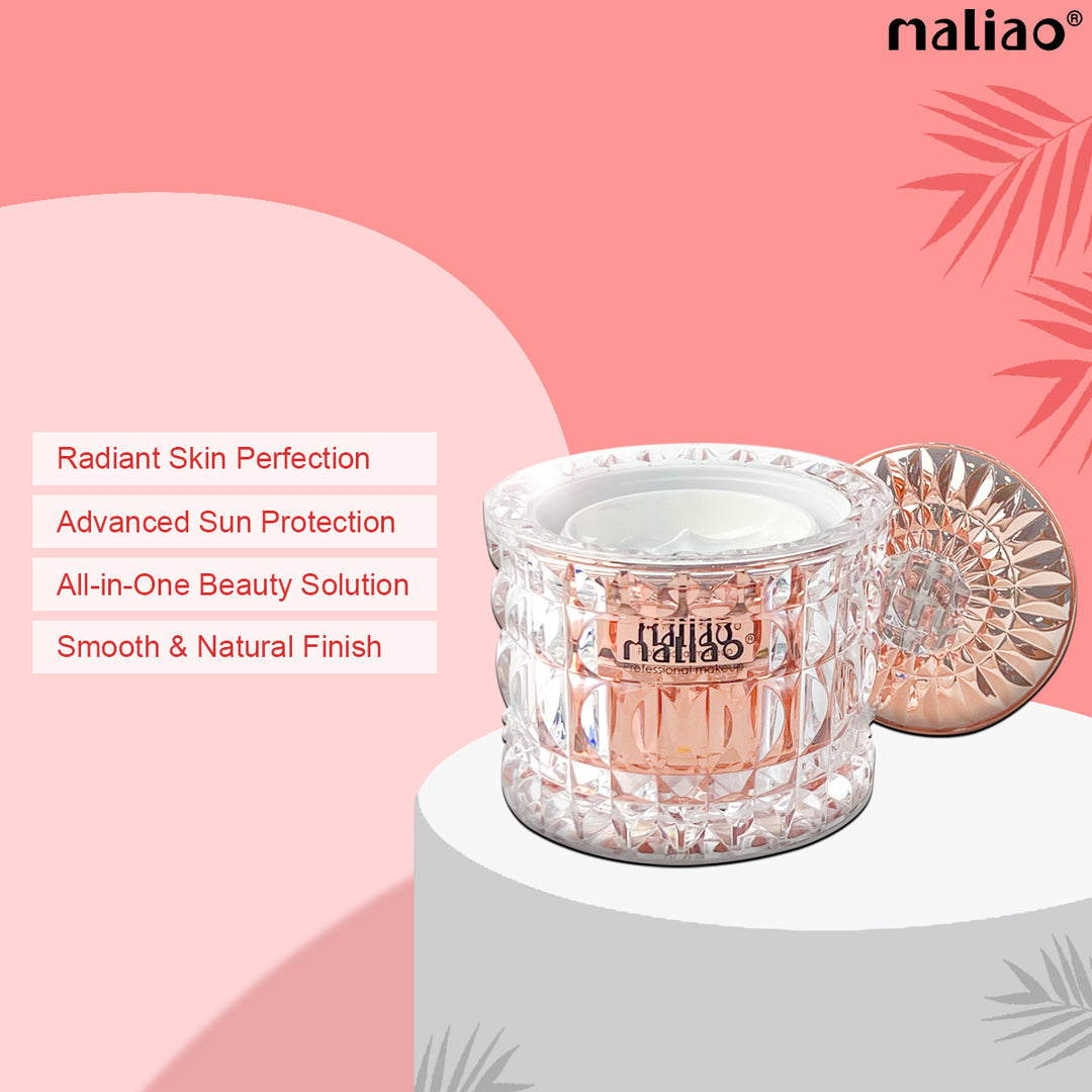 Maliao Whitening Essence Cream - Hyaluronic Acid & SPF 30 PA+++ for Radiant Skin