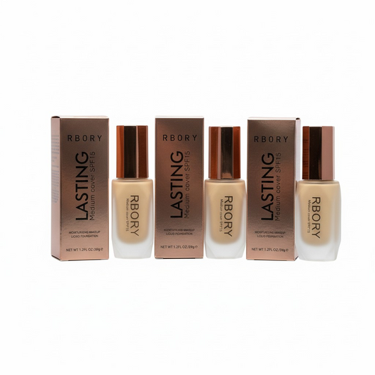 Rbory Moisturizing Longlasting Foundation with SPF 15