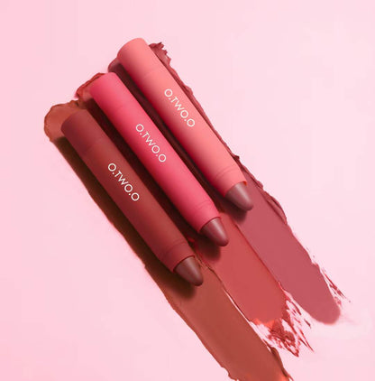 OtwoO Matte Lipstick Crayons