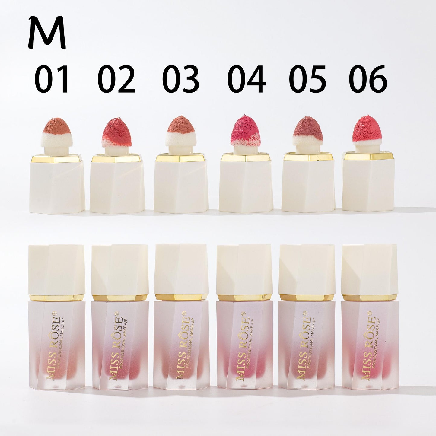Miss Rose Liquid Blush With Cushion