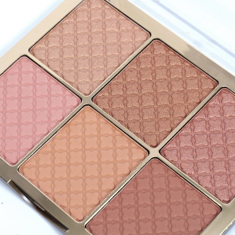 Miss Rose 6 Color Blush Palette