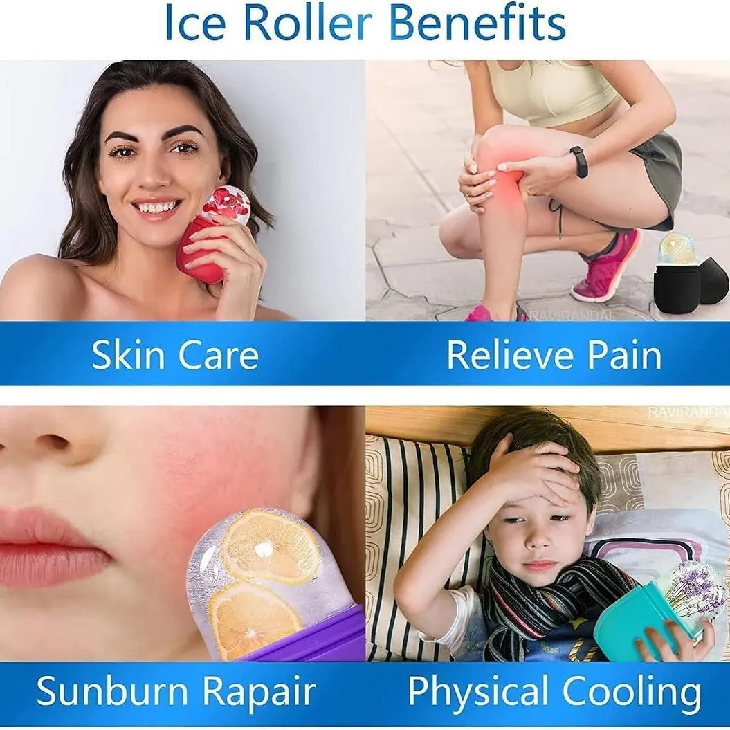 Ice Face Roller + Massage