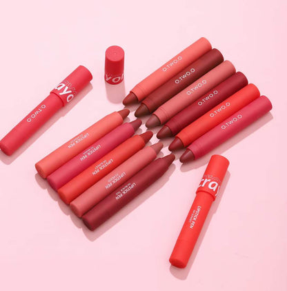 OtwoO Matte Lipstick Crayons