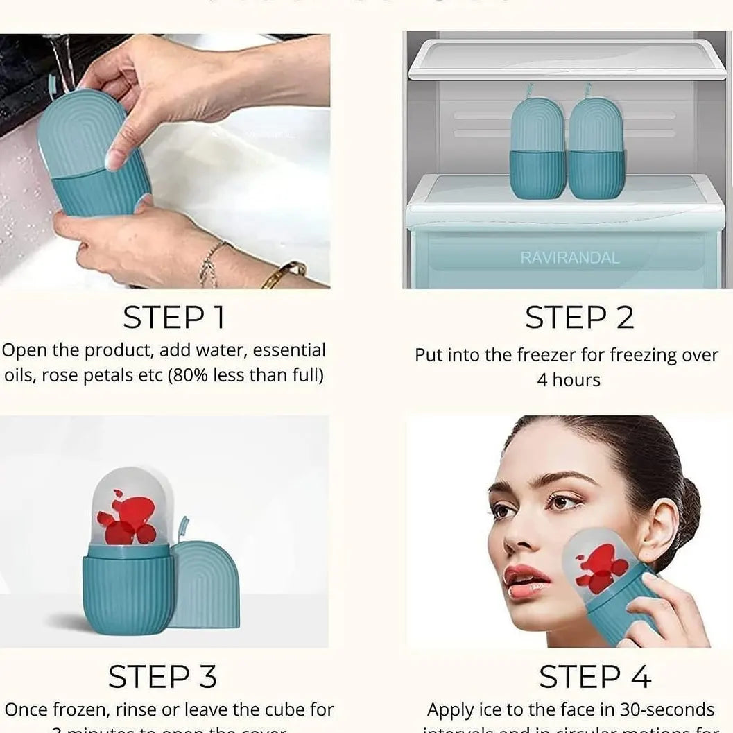 Ice Face Roller + Massage