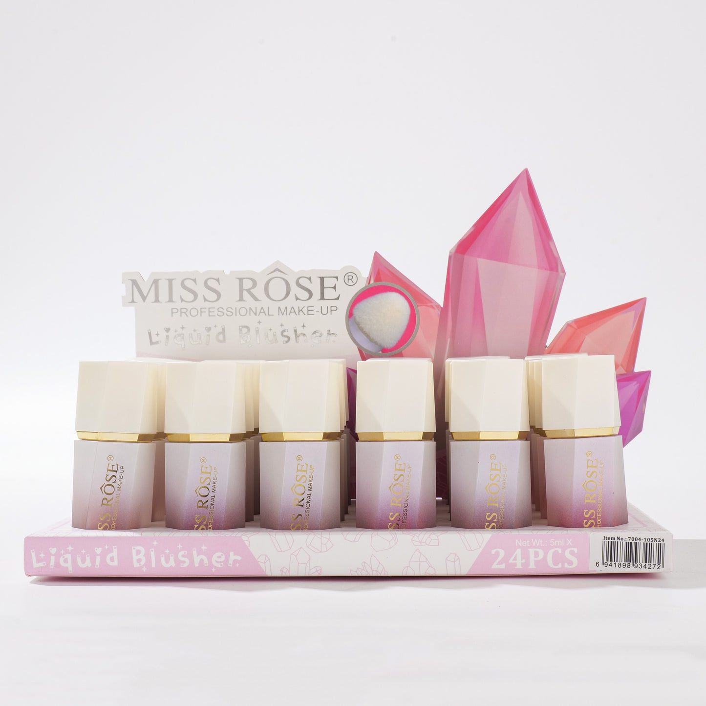 Miss Rose Liquid Blush With Cushion