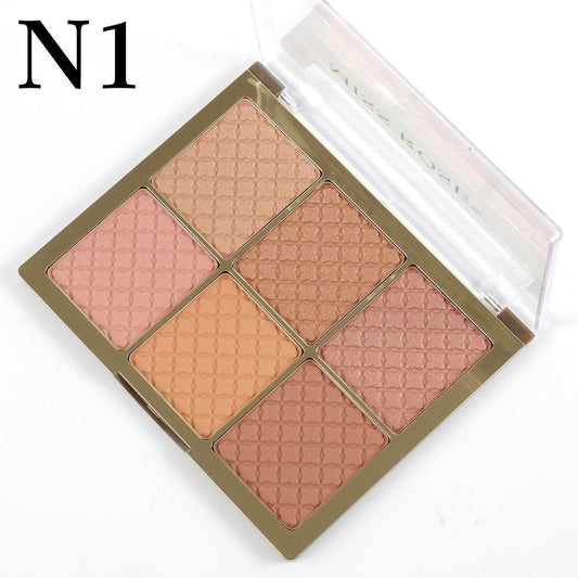 Miss Rose 6 Color Blush Palette