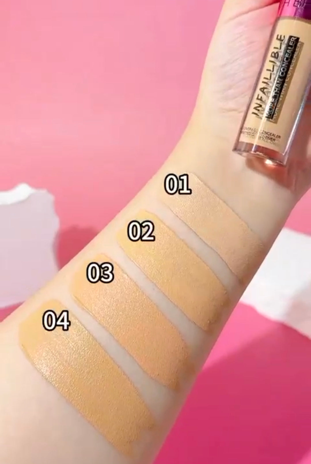 Hania Beauty Infallible High Coverage Liquid Concealer